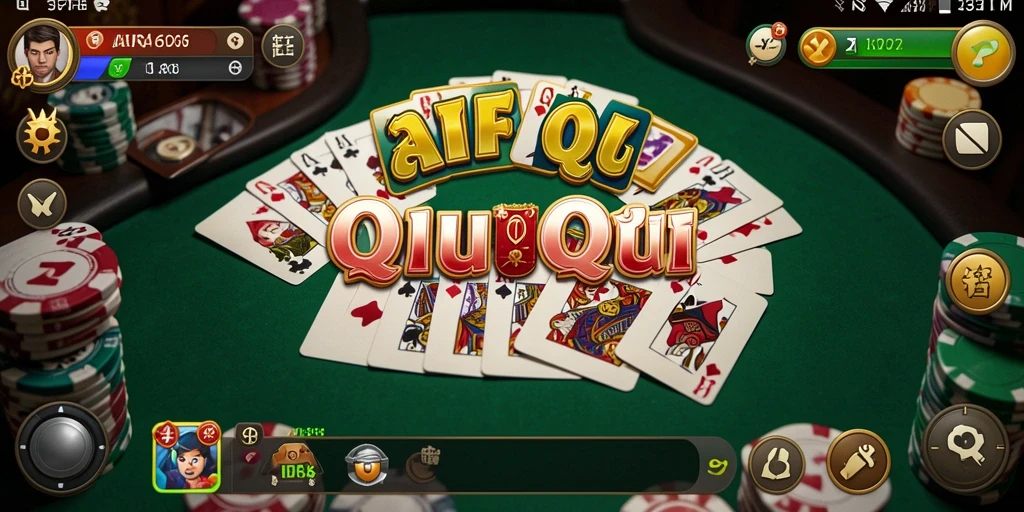 Tampilan menarik dari gameplay QiuQiu AIFA66.