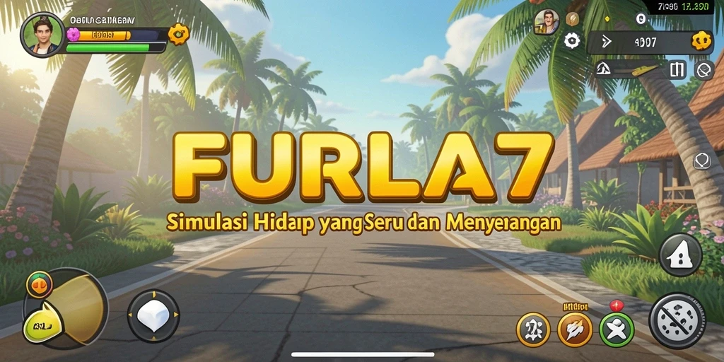 Tangkapan layar utama menampilkan gameplay menarik dari FURLA77.