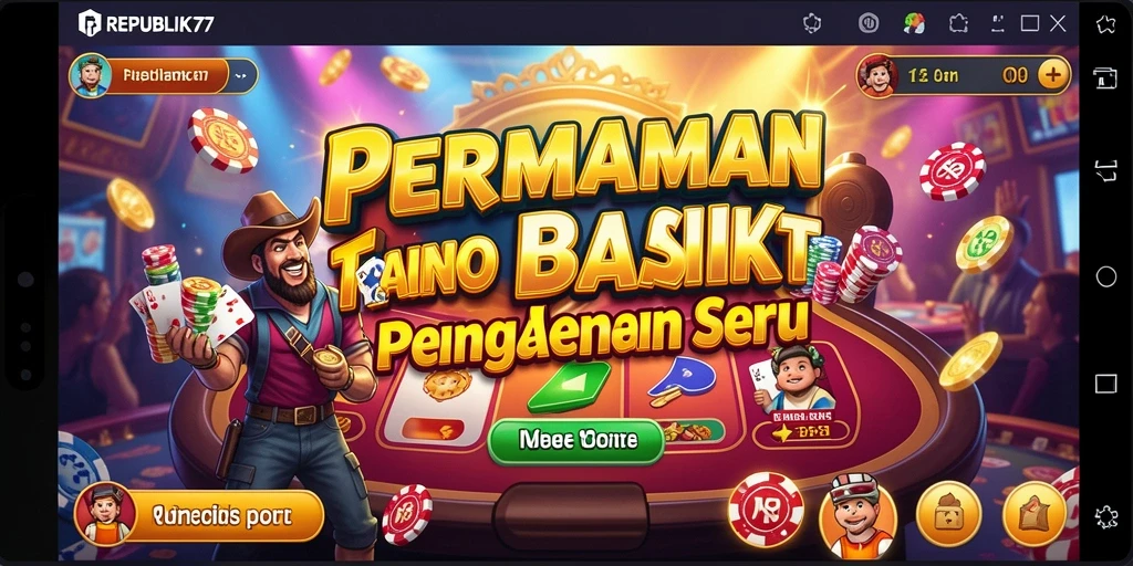 Tangkapan layar gameplay menarik dari REPUBLIK77 yang menunjukkan pengalaman Kasino yang mengasyikkan.
